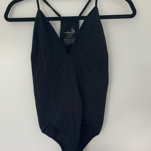 Free People V-Neck Bodysuit